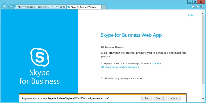 skype for business on a mac